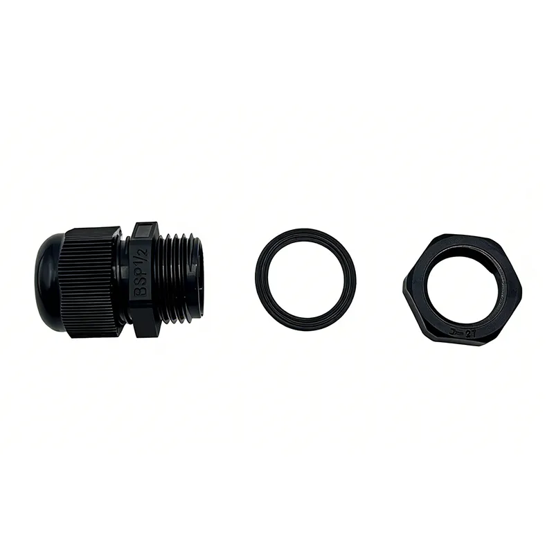 BSP-Nylon-Gland-with-Flat-Sealing-Gasket