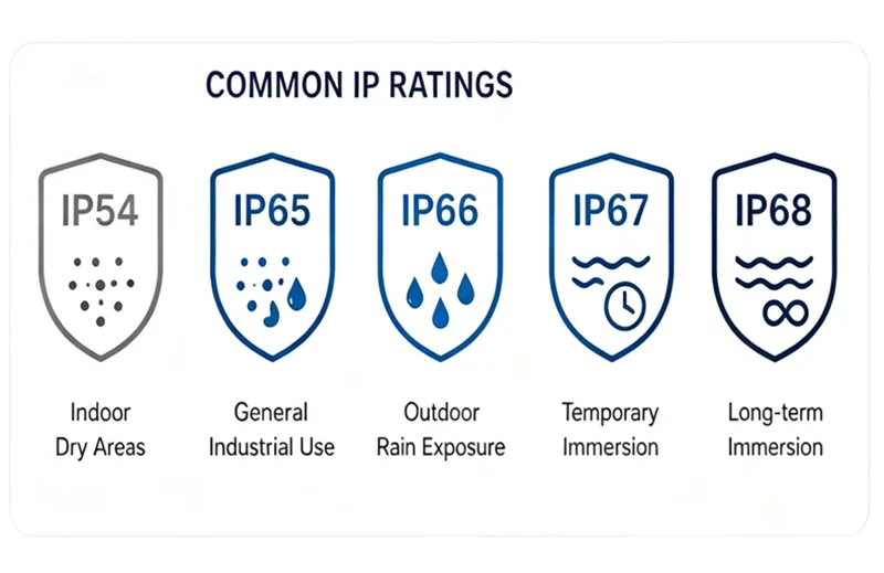 Comman IP ratings