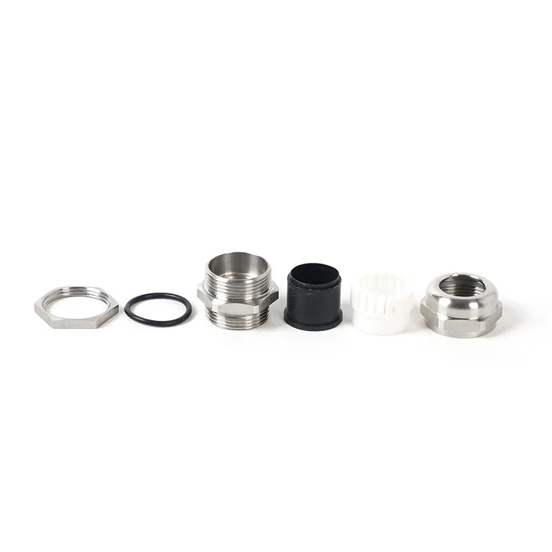 High-Temperature-Silicone-Seal-Stainless-Wire-Gland-Exploded-View