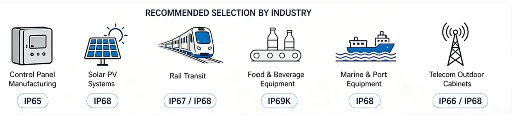 IP-rating-of-different-cable-gland-application