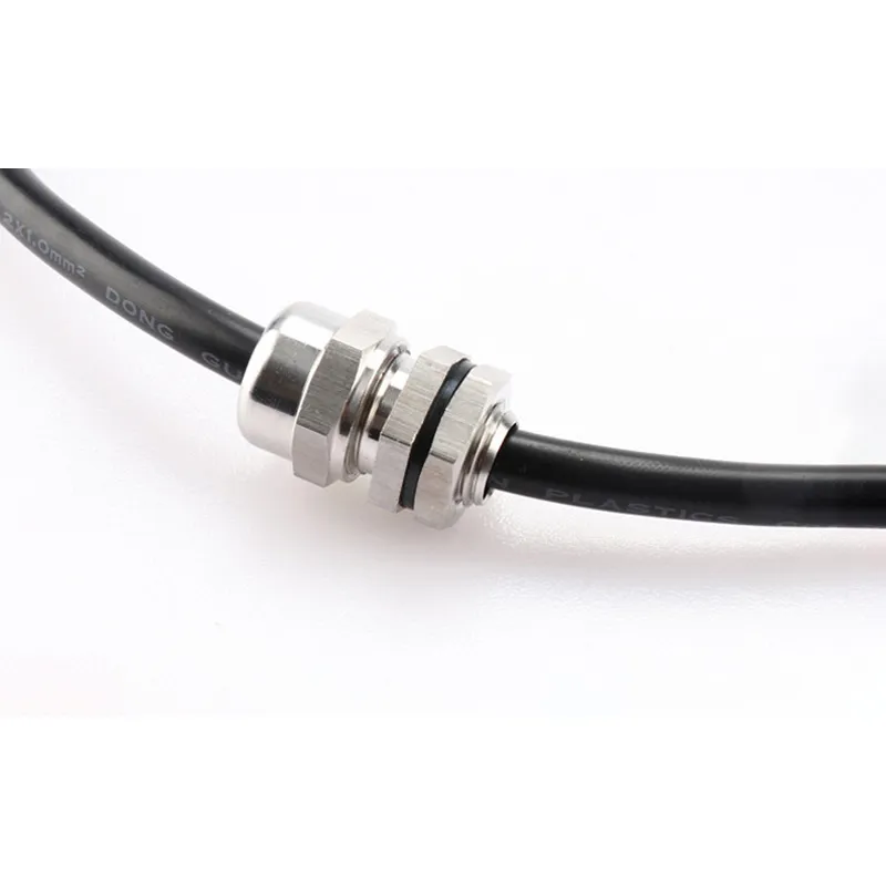 IP68-Waterproof-Stainless-Cord-Grip-with-unarmoured-Cable