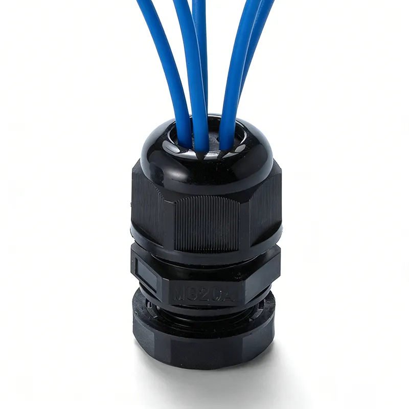 Multi-hole-Cable-Gland-Front-View-for-High-Density-Wiring