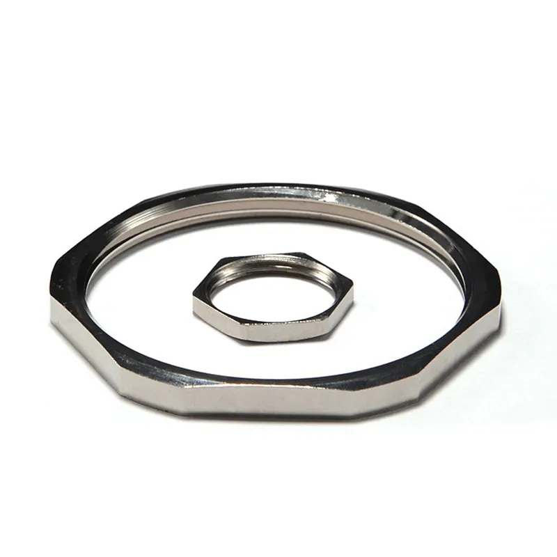 brass lock nuts for brass cable gland