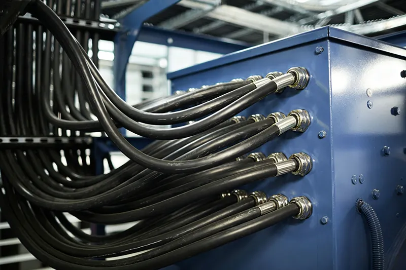 CHSO cable gland used on power distribution and energy system