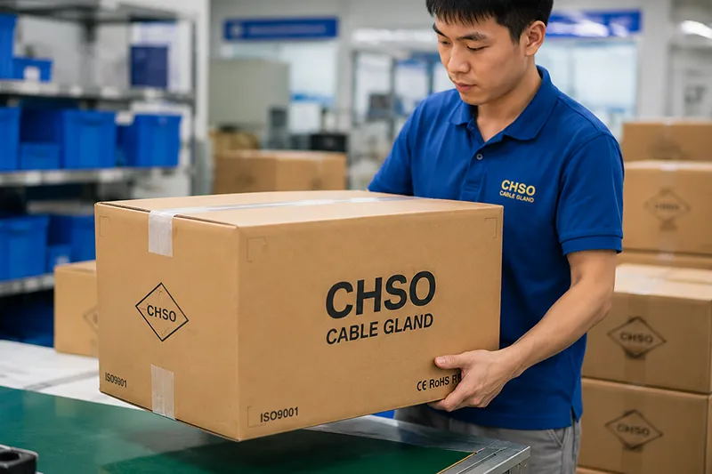Customized packing is available for cable glands