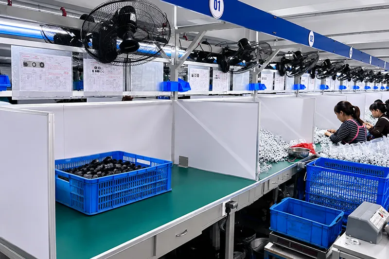 Efficient assembly lines of Changsong cable gland