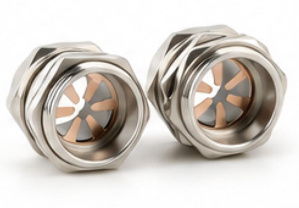 EMC shielded metal cable glands