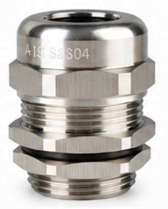 Stainless steel cable gland