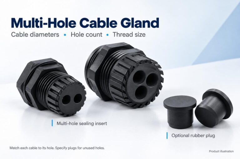 multi-hole-cable-gland-specification